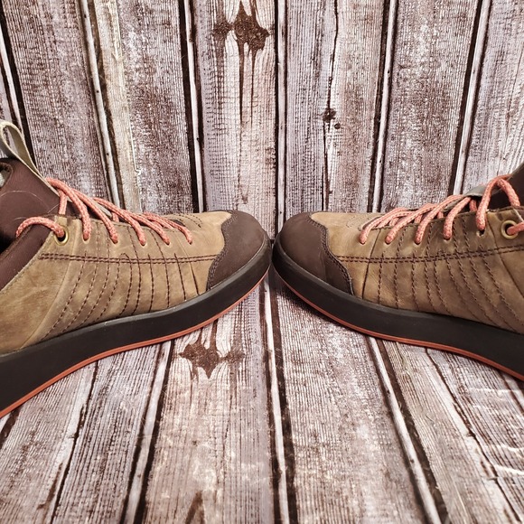 Women's Merrell J90608 Gore-Tex Waterproof Hiking Shoes Vibram Brown Size 10 - Picture 7 of 15